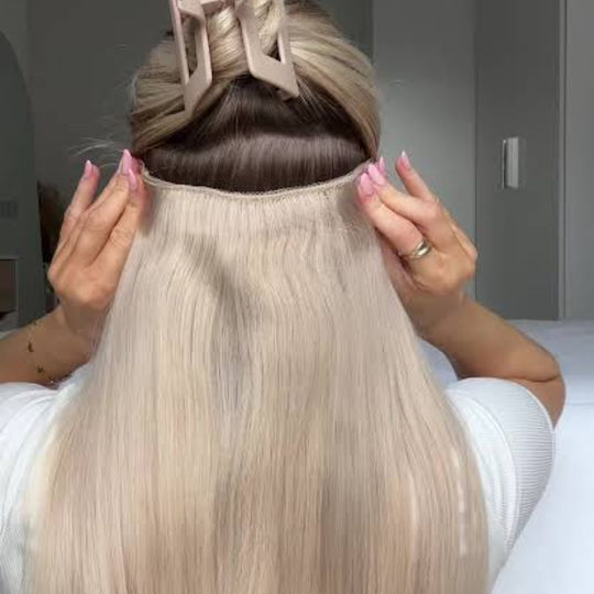 Seamless1 Remy Human Hair Clip-In Extensions 55cm