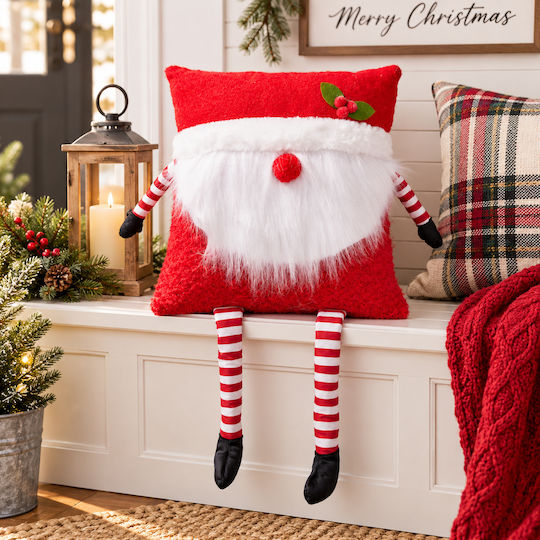 Weihnachtskissen 37x37 K-m Rot Aae826540