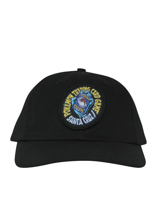 Santa Cruz Pokémon TCG Hand Snapback Unstructured Hat Black-44442396-black