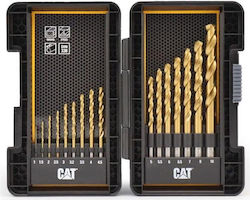 CAT Σετ 16 Τρυπάνια για Μέταλλο CAT Σετ 16 Τρυπάνια για Μέταλλο