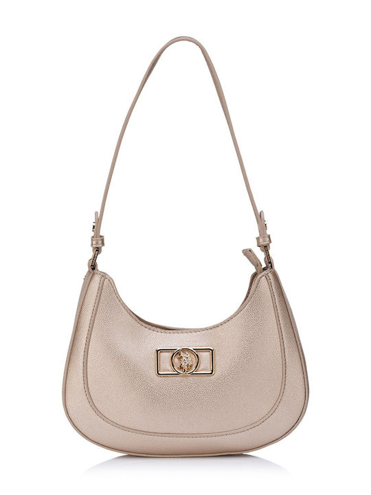 U.S. Polo Assn. Jones Chic Women's Hobo Bag Gold