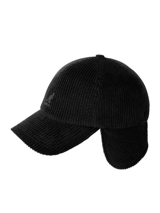 Шапка Cozy Cord с Капаци за уши Bb Черна-k5470-black