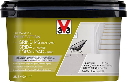 V33 Bodenfarbe Weiß 2 l 2,68 kg