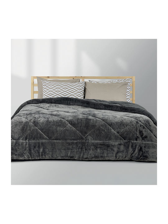 Lino Home Sherpa Comforter Double 220x220cm Erb...