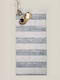 Nima Grey Rectangular Rug 60x130cm