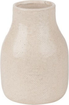 Estia Ceramic Vase Ecru 10.3x10.3xH14.5cm