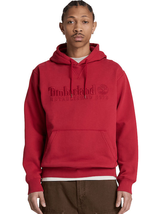 1973 Red Hooded Sweatshirt