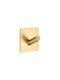 mit Selbstklebebefestigung 4,5 x 3 cm Goldfarben