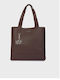 Women's Dark Brown Tote Bag