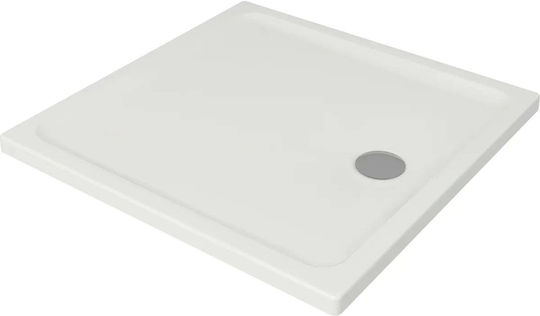 Cersanit Square Porcelain Shower Tray 90x90cm