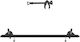 Third-bike Adapter Thule Wanderway 2 Rear-mounted Bike Rack Black