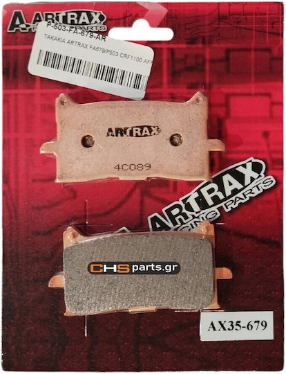 Artrax Fa679-R503 Pads for Crf1100 Africa 20-23