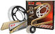 DID-JT Drive Chain & Sprocket Kit DID JT Yamaha TDM 900 02 Gold Chain ZVMX