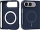 Abeel Back Cover Σιλικόνης Μπλε (iPhone Duo)