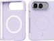 Abeel Back Cover Σιλικόνης Μωβ (iPhone Duo)