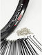 Union Radspeichen 183 mm 10 g Schwarz Vorne Crypton R-f1zr-crypton X135 Vorne