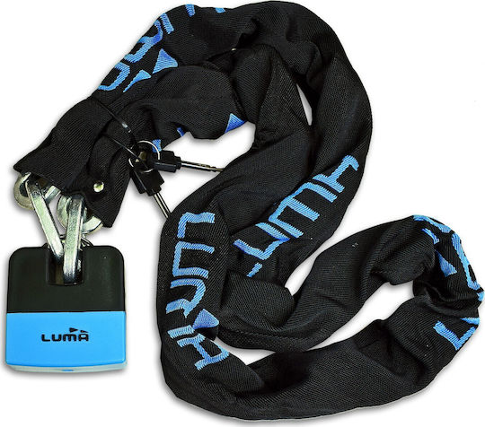 Luma 2870 Anti-Theft Motorcycle Chain Blue Colour