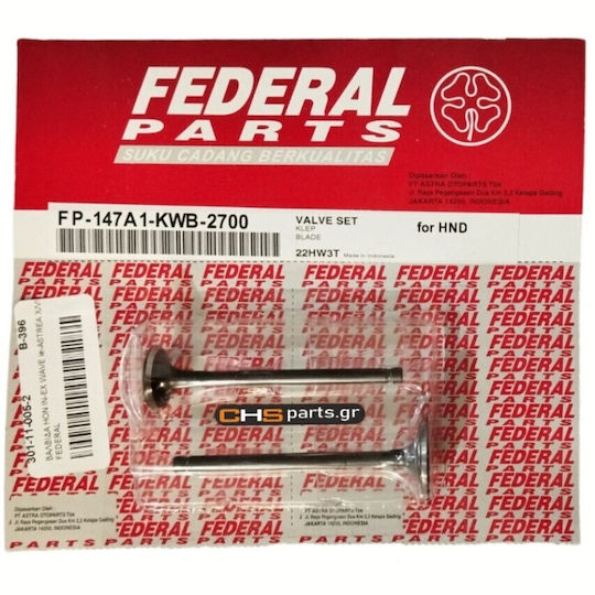 Βαλβιδα Ηον Ιν-εχ Wave Ie-astrea X-vision 110-dy125 Efi Federal