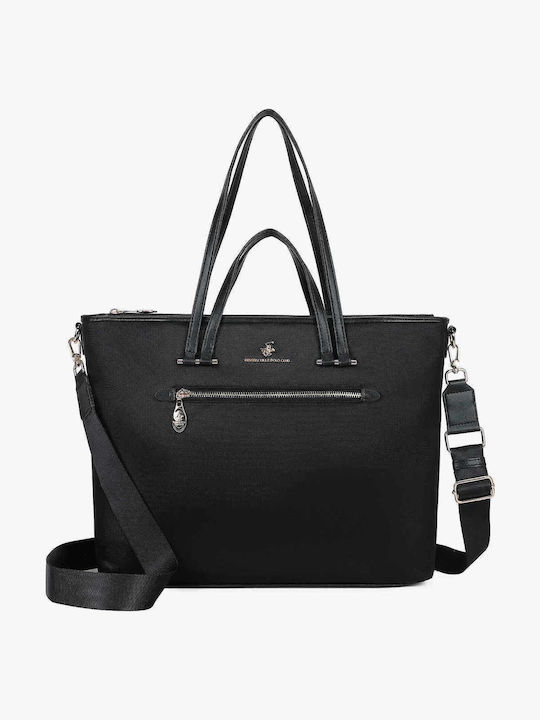 Beverly Hills Polo Club Black Leather Women's C...