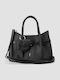 Damen-Tote-Tasche Schwarz