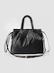 Damen-Tote-Tasche Schwarz