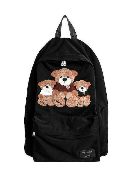Mod Wave Movement Schwarzer Damenrucksack