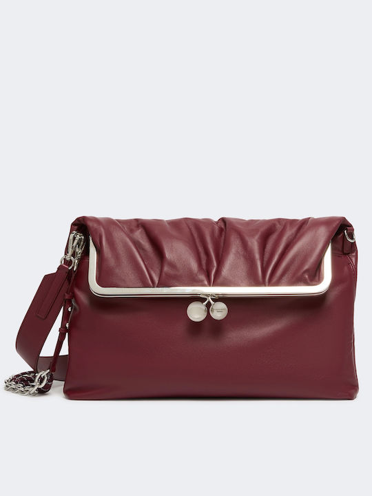 Damen-Clutch Rubin