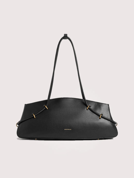 Lizzie Leather Women's Shoulder Bag Black