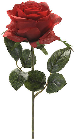 Τεχνητό Λουλούδι 45εκ Emerald Rose Red 73748 Τεχνητό Λουλούδι 45εκ Emerald Rose Red 73748
