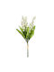 Buchet Artificial de Flori 35 cm Emerald Lily White 429603