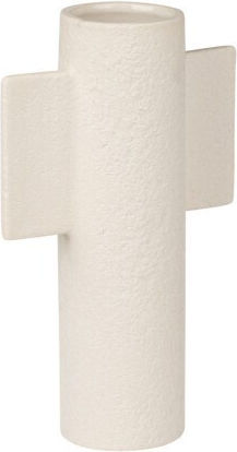 Estia Decorative Ceramic Vase White Y23.3cm