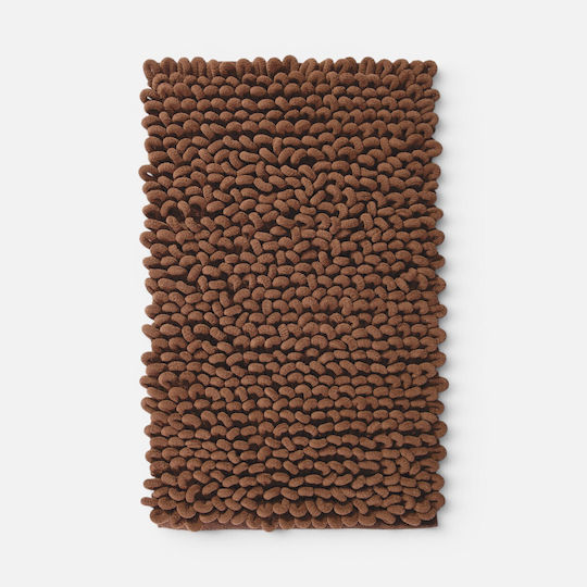 Nef-Nef Homeware Σετ Πατάκια Μπάνιου Audrey Brown 50x80εκ. (Διάφορα Χρώματα)