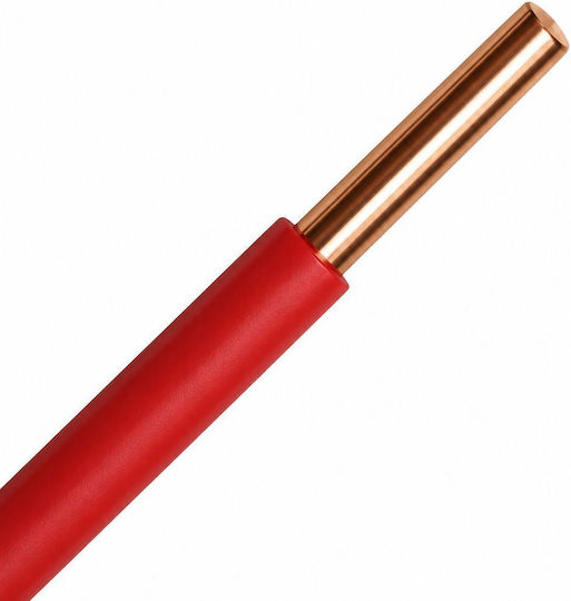 Single-Core Red Cable 1 X 4.00 Mm² Ho7v-u Pvc Νυα