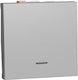 Schneider Electric Recessed Wall Switch Aller Retour Silver