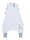 Baby Bliss Blissjump Sac de Dormit de Iarnă cu Picioare Albastru Deschis