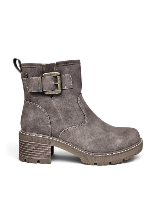 Zak Damen-Stiefeletten Taupe