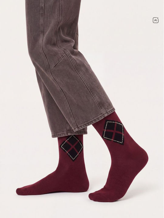 Tamaris Women's Socks Windsor Wine