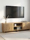 TV Stand Artisan Oak L140xW34.5xH40cm