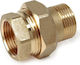 Gerade Verbindung Giacomini R18y006 1 1/4” Innengewinde X 1 1/4” Außengewinde HVAC Trinkwasser Solarinstallationen Messing