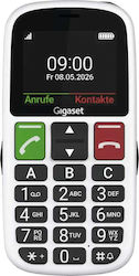 Gigaset GL30 Single SIM Mobile Phone with Large Buttons (English Menu) White