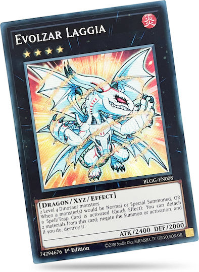 Glorious Gallery Evolzar Laggia Chibi Artwork Battles of Legend Single Card (EN)