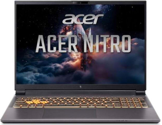 Nitro V 16 ANV16-I12-56EG 16" IPS FHD+ (Core 5-205H/16GB/512GB SSD/GeForce RTX 3050/No OS) Herald Grey (US Keyboard)