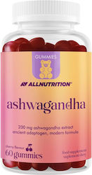 AllNutrition Ashwagandha 60 Gummies Cherry Flavour AllNutrition Ashwagandha 60 Gummies Cherry Flavour