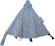 Cheeky Chompers Baby-Schmusetuch Midnight Stars Blau