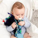 Cheeky Chompers Dino Baby-Schmusetuch Blau