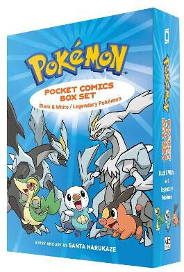 Pokémon Pocket Comics Box Set, features Legendary Pokemon Plus quiz yourself and your friends on Pokemon Abilities moves types Evolution and much more in over Box Set