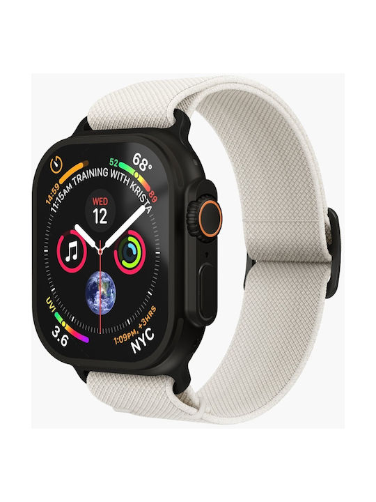 Vonmahlen Classic Nylon Loop 42 44 45 46 49mm One Size Cream Black Vonmahlen Classic Nylon Loop 42 44 45 46 49mm One Size Cream Black