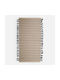 Nef-Nef Homeware Antilo Rectangular Rug Ecru 70x140cm