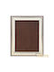 Silver Astron Silberner Fotorahmen mit silbernem Rahmen 13 x 9 cm