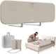 Tulano Foldable Metal Bed Rail Guard in Beige 150 cm
